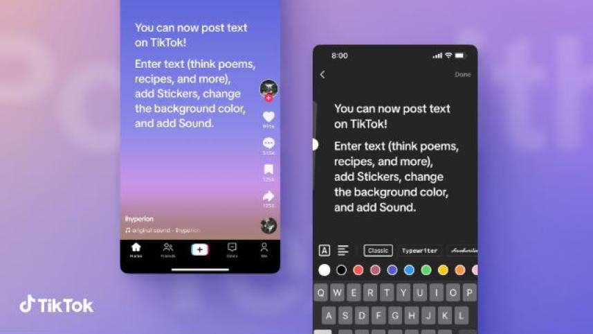 নতুন এই ফিচার চালুর পর টিকটক ব্যবহারকারীরা অ্যাপে ছবি, ভিডিও ও টেক্সট; ৩ ধরনের কনটেন্টই যোগ করতে পারবেন। ছবি: টিকটকের ওয়েবসাইট থেকে নেওয়া