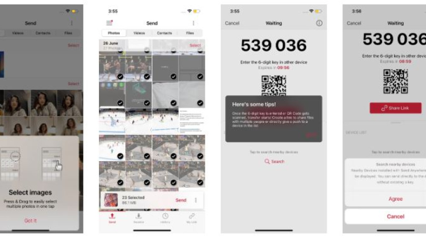 ফাইল ট্রান্সফার অ্যাপ বেশ কার্যকরী। ছবি: স্টার অনলাইন ডেস্ক 