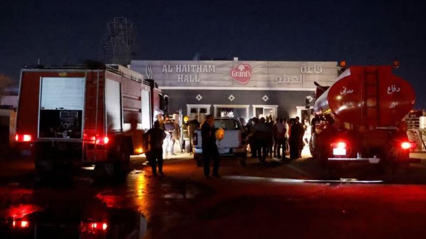 ইরাকে বিয়ের অনুষ্ঠানে আগুন