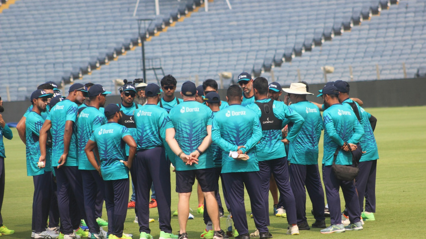 পুনেতে অনুশীলনে বাংলাদেশ দল