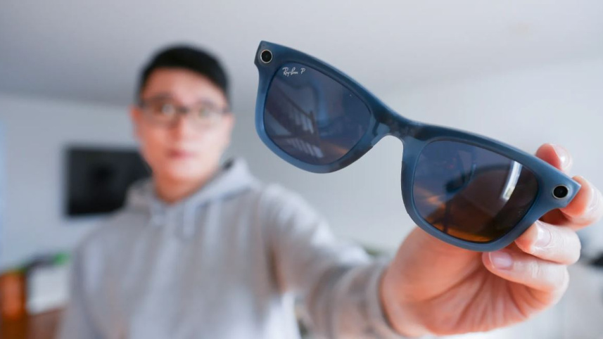 রেব্যান মেটা স্মার্ট গ্লাস। ছবি: সংগৃহীত