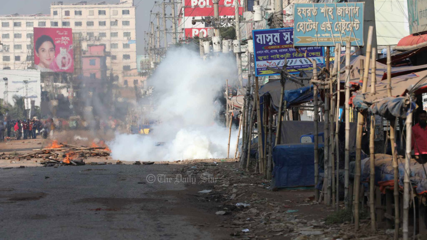 আশুলিয়ায় সংঘর্ষ