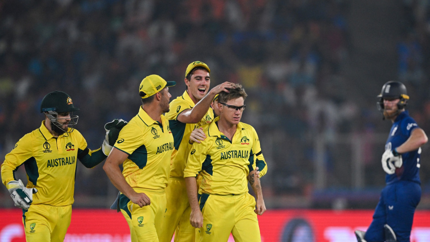 অস্ট্রেলিয়ার কাছে হেরে অচেনা ইংল্যান্ডের বিদায় সম্পন্ন