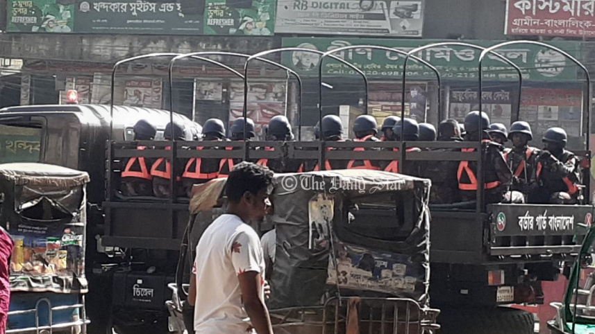 বিজিবি মোতায়েন