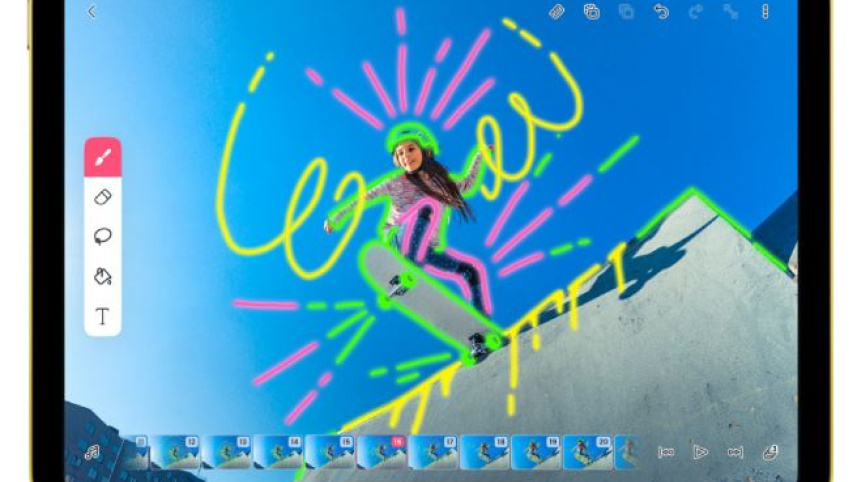 অ্যাপল পেন্সিল দিয়ে আঁকা ছবি। ছবি: সংগৃহীত