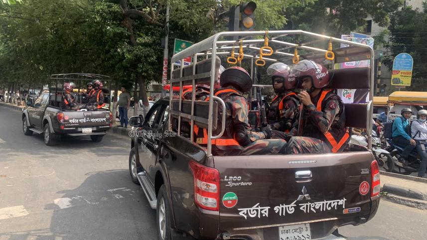 সারাদেশে বিজিবি মোতায়েন