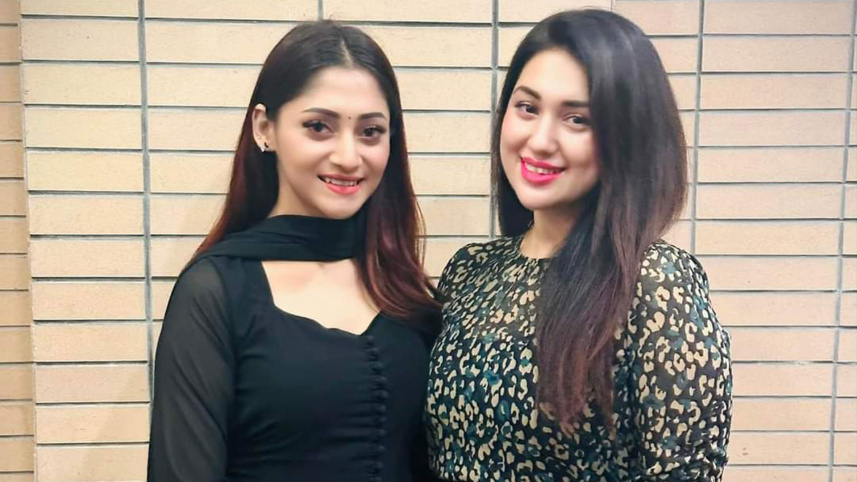 অপু বিশ্বাস ও পূজা চেরি