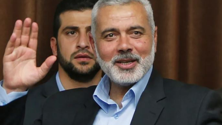 হামাস নেতা ইসমাইল হানিয়া। ফাইল ছবি: রয়টার্স