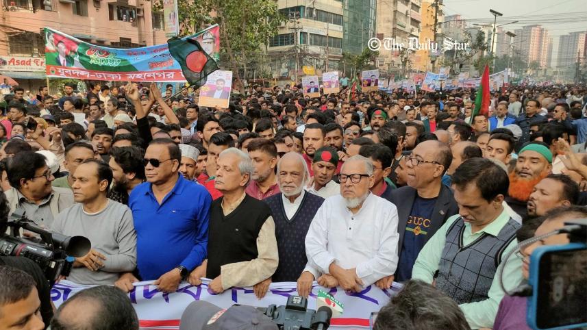 নয়াপল্টনে বিজয় দিবসের শোভাযাত্রা শুরু বিএনপির