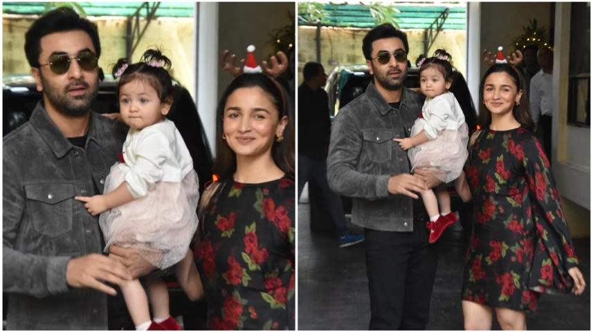 মেয়ের সঙ্গে রণবীর-আলিয়া