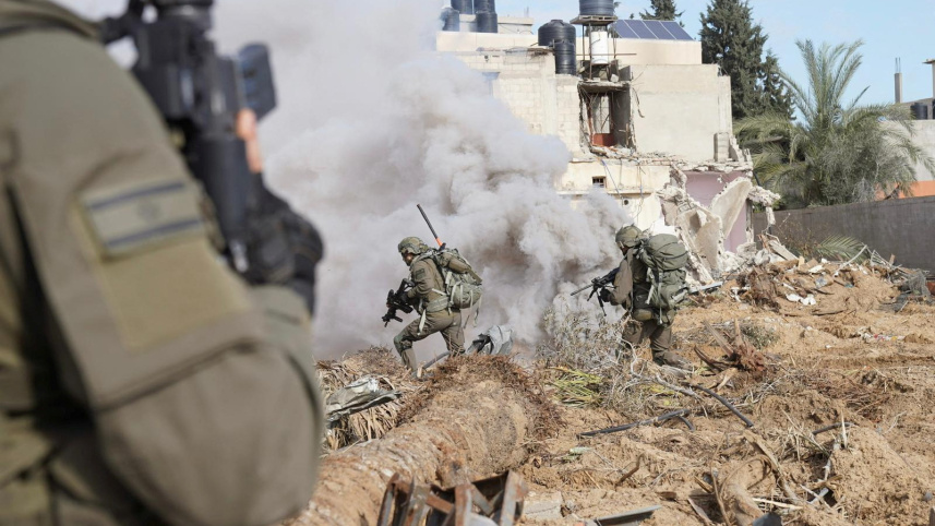 গাজায় অভিযান পরিচালনা করছে ইসরায়েলি সেনাবাহিনী। ছবি: রয়টার্স