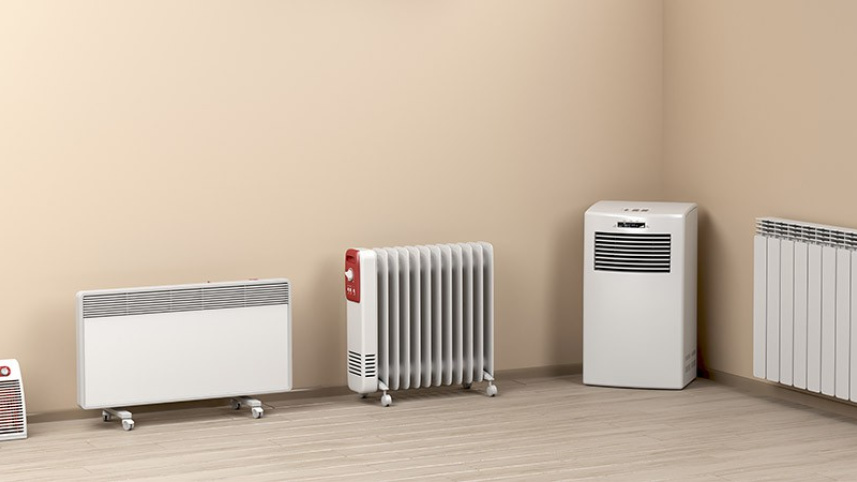 বিভিন্ন ধরনের রুম হিটার। ছবি: সংগৃহীত