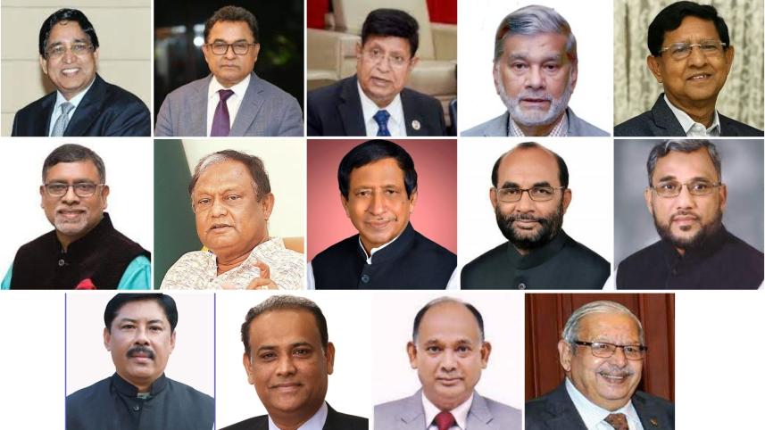 বাদ পড়লেন যে মন্ত্রী-প্রতিমন্ত্রীরা