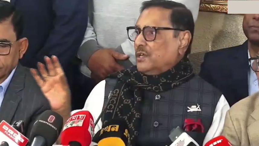 সংসদ ভারসাম্যহীন—জি এম কাদেরর বক্তব্যের জবাবে যা বললেন ওবায়দুল কাদের