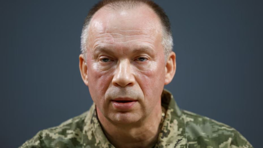 ইউক্রেনের সেনাপ্রধান ওলেকসান্দর সিরস্কি। ছবি: রয়টার্স