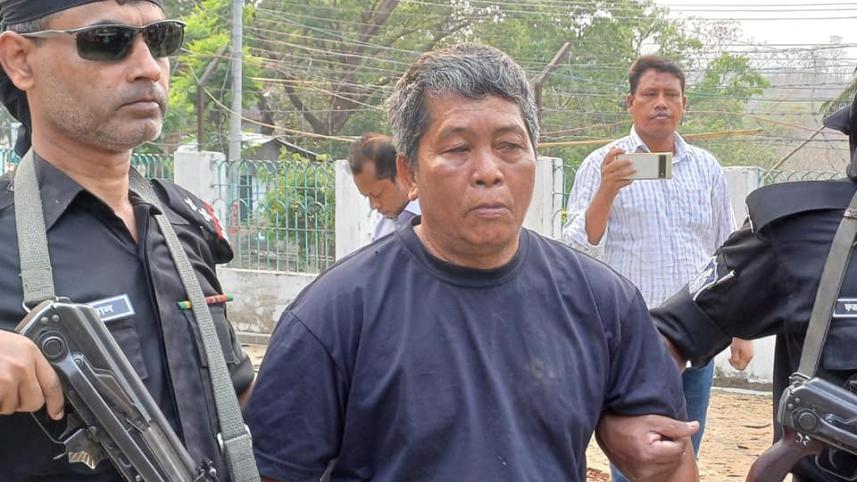 বান্দরবানে কেএনএফ সমন্বয়কারী গ্রেফতার