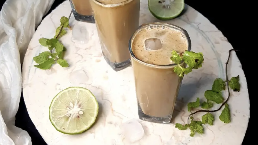 সংক্রান্তির সরবত। ছবি: শিখা পাল