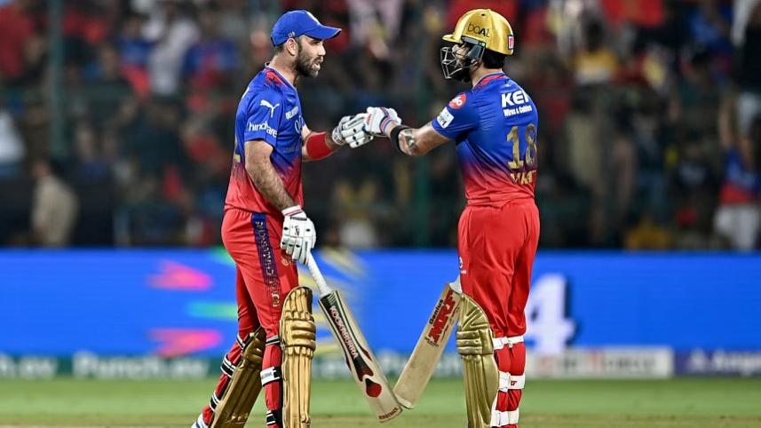 Virat Kohli and Glenn Maxwell