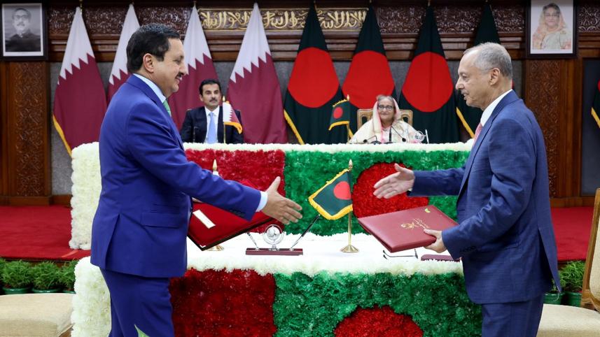 বাংলাদেশ-কাতার, কাতার, জয়েন্ট বিজনেস কাউন্সিল, এফবিসিসিআই, কাতার চেম্বার অব কমার্স অ্যান্ড ইন্ডাস্ট্রি, কিউসিসিআই, শেখ তামিম বিন হামাদ আল থানি,