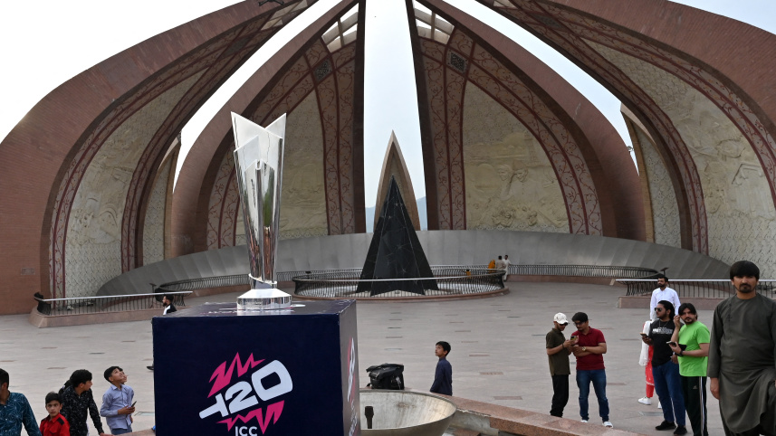 ICC Men's T20 World Cup 2024 during the trophy tour