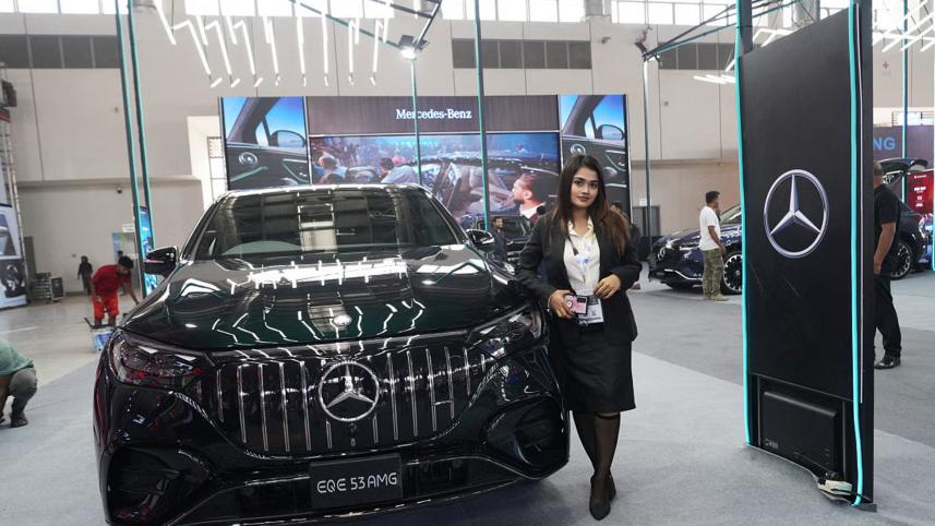 বঙ্গবন্ধু বাংলাদেশ-চীন মৈত্রী প্রদর্শনী কেন্দ্র, ঢাকা মোটর শো, বৈদ্যুতিক গাড়ি, মার্সিডিজ-বেঞ্জ,