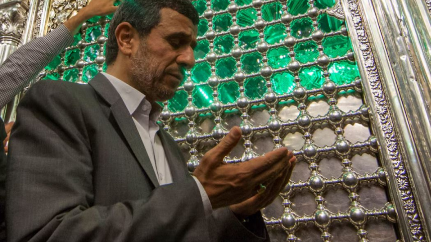 ইরানের সাবেক প্রেসিডেন্ট আহমাদিনেজাদ। ছবি: রয়টার্স