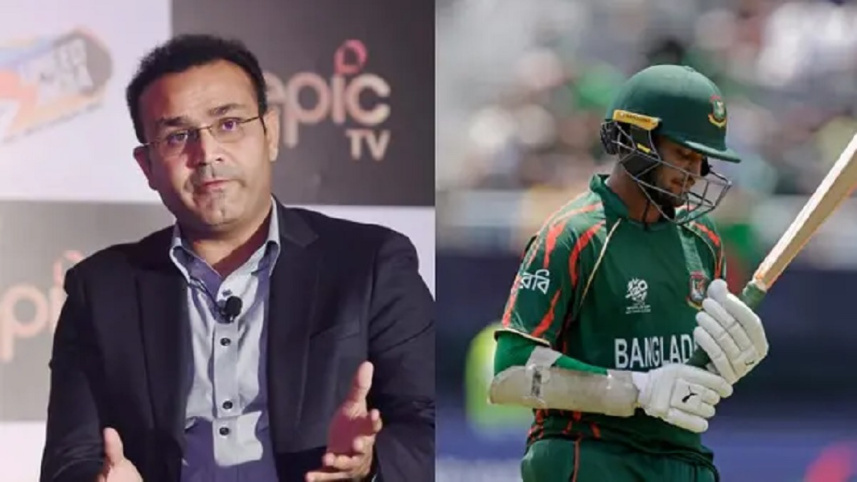 shakib al hasan and virender sehwag