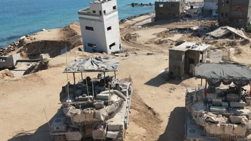 রাফায় সামরিক অভিযান চালাচ্ছে আইডিএফের সেনারা। ছবি: আইডিএফের ওয়েবসাইট