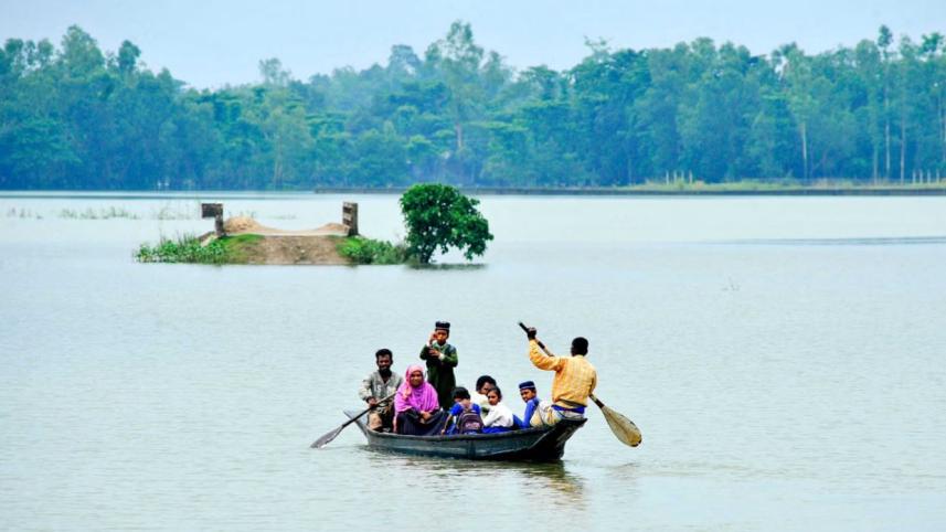 সিলেটে বন্যা