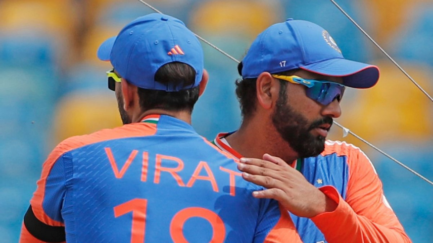 Virat kohli and Rohit Sharma 