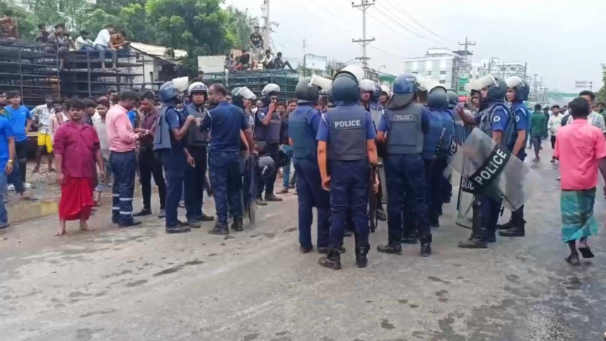 গাজীপুর বিক্ষোভ