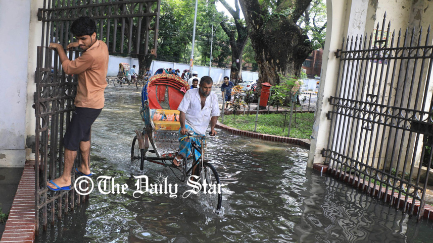 ঢাকায় জলাবদ্ধতা