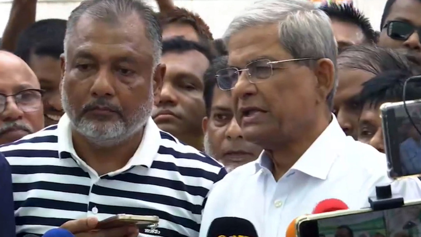 ছাত্র-জনতার বিজয় নস্যাৎ করতে কিছু ব্যক্তি ষড়যন্ত্র করছে: ফখরুল