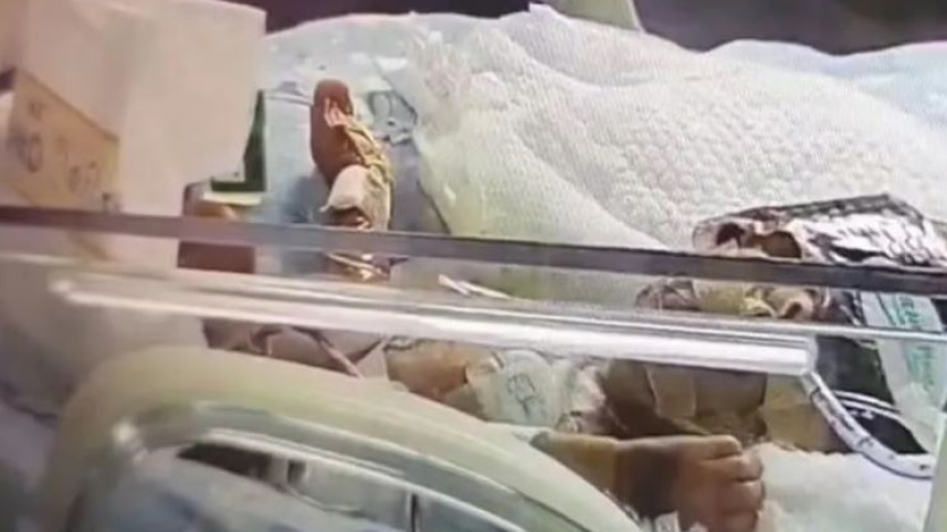 নবজাতক শিশুটি এখনো হাসপাতালে ভর্তি আছে। ছবি: সংগৃহীত