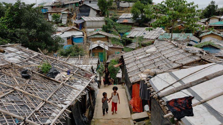 বাংলাদেশে রোহিঙ্গাদের কুতুপালং ক্যাম্প। ছবি: রয়টার্স