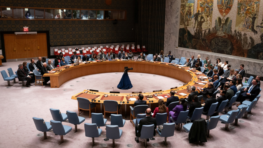 জাতিসংঘের সাধারণ পরিষদের অধিবেশনের ফাঁকে লেবানন প্রসঙ্গে বৈঠক করছে নিরাপত্তা কাউন্সিল। ছবি: রয়টার্স