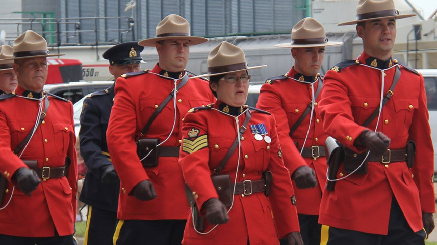 কানাডার রয়েল মাউন্টেড পুলিশ। ফাইল ছবি: সংগৃহীত