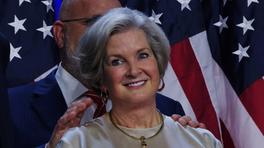 হোয়াইট হাউসের প্রথন নারী চিফ অব স্টাফ সুসি ওয়াইলস। ছবি: এএফপি