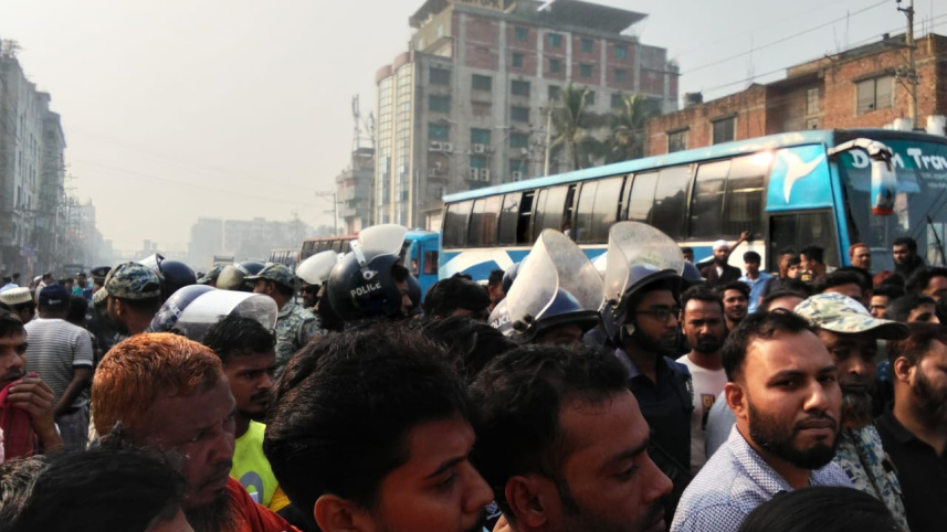 গাজীপুর বিক্ষোভ