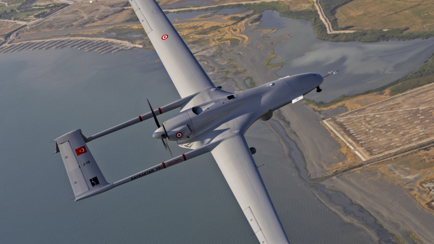 তুরস্কে নির্মিত ড্রোন। ছবি: বায়কারের ওয়েবসাইট থেকে নেওয়া 