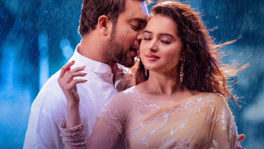 ফারহান আহমেদ জোভান ও কেয়া পায়েল অভিনীত নাটক 'কবিতায় প্রেম’। ছবি: সংগৃহীত