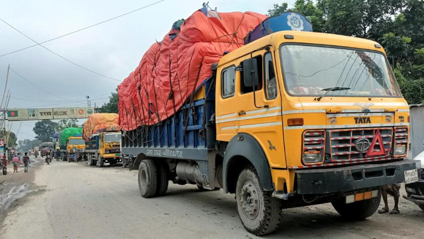 ভারত, বাংলাদেশ, আমদানি, বুড়িমারী স্থলবন্দর, চ্যাংড়াবান্ধা স্থলবন্দর,