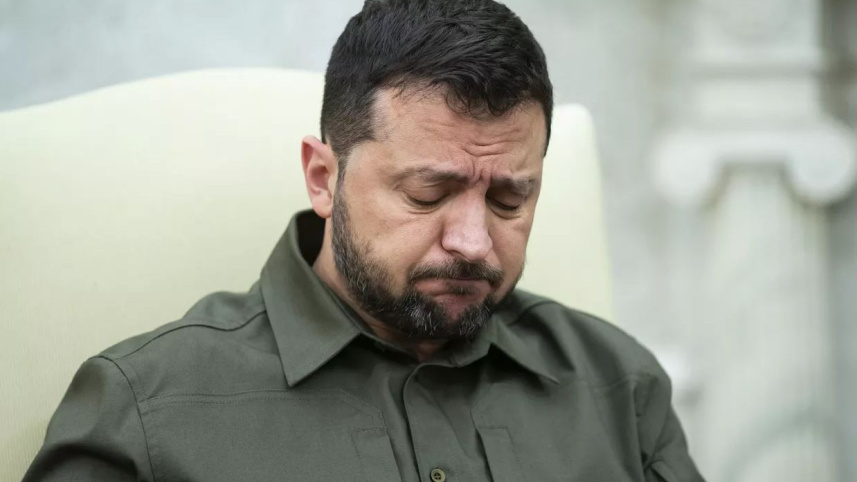 ইউক্রেনের প্রেসিডেন্ট ভলোদিমির জেলেনস্কি। ফাইল ছবি: সংগৃহীত