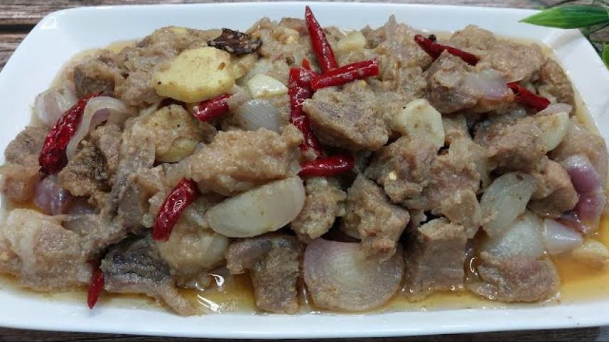 গরুর মাংসের সাদা ভুনা