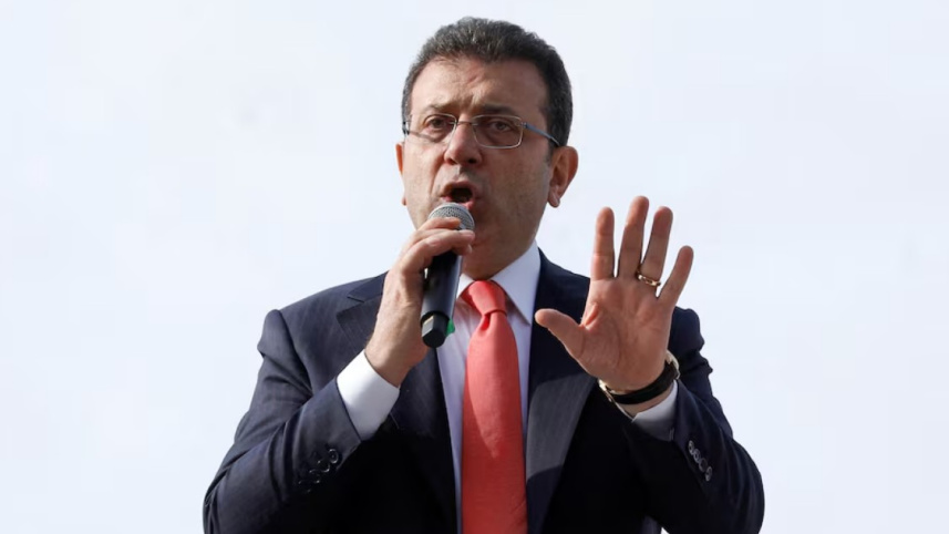 ইস্তাম্বুলের মেয়র একরেম ইমামোগলু। ছবি: এএফপি