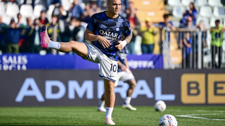 Inter Milan's Argentine forward Lautaro Martinez 