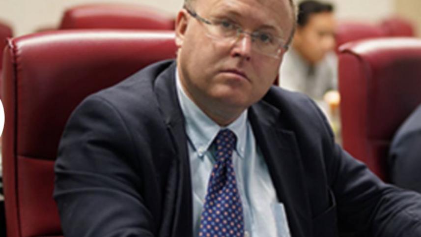 মার্কিন শিক্ষক পল চেম্বার্স। ছবি: ব্যাংকক পোস্টের সৌজন্যে