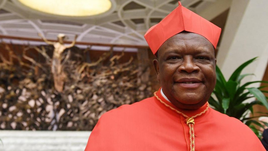 কার্ডিনাল ফ্রিডোলিন আম্বোগো বেসুঙ্গো। ছবি: ডয়চে ভেলে