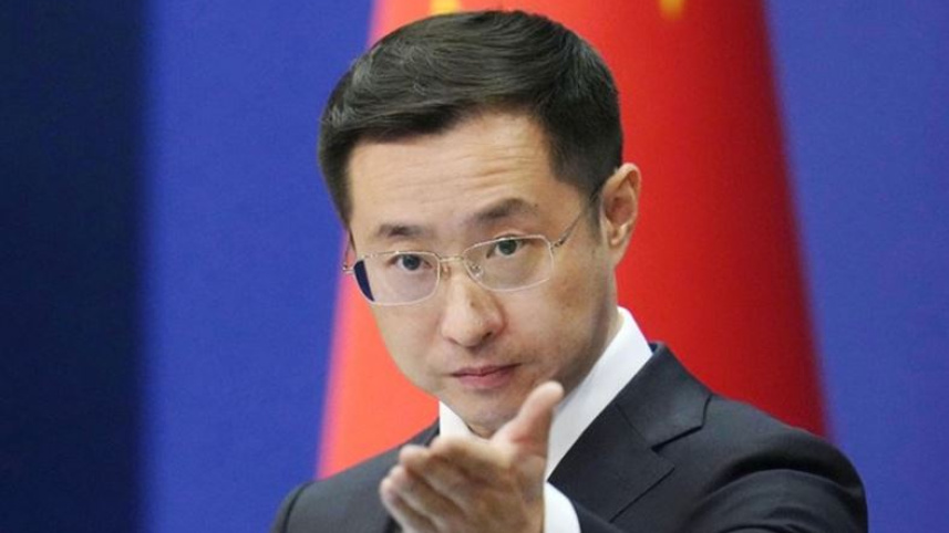 চীনের পররাষ্ট্র মন্ত্রণালয়ের মুখপাত্র লিন জিয়ান। ছবি: সংগৃহীত