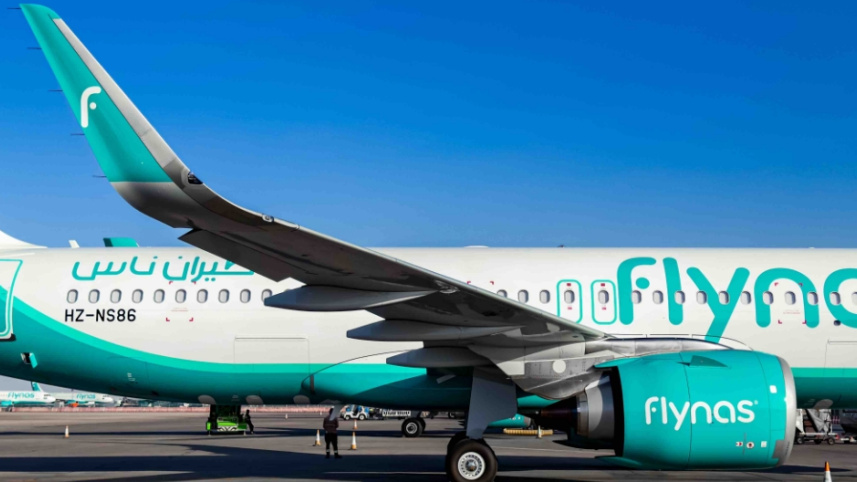 ফ্লাইনাস এয়ারলাইন্সের একটি উড়োজাহাজ। ছবি: ফ্লাইনাস